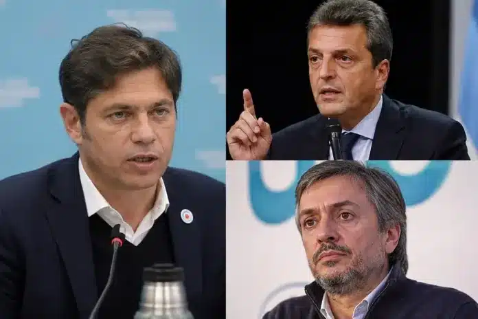 cumbre-peronismo-kicillof-massa-maximo-kirchner